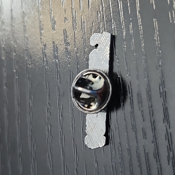 Minecraft Logo Enamel Pin - Picture 2 of 3